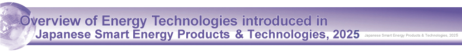 CONCEPTUAL IMAGE & CLASSIFICATION of Japanese State-of the-art Smart Energy Products & Technologies